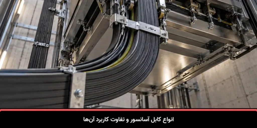 انواع کابل آسانسور